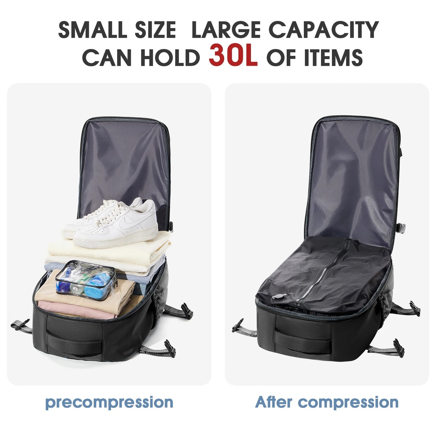 Travel backpack