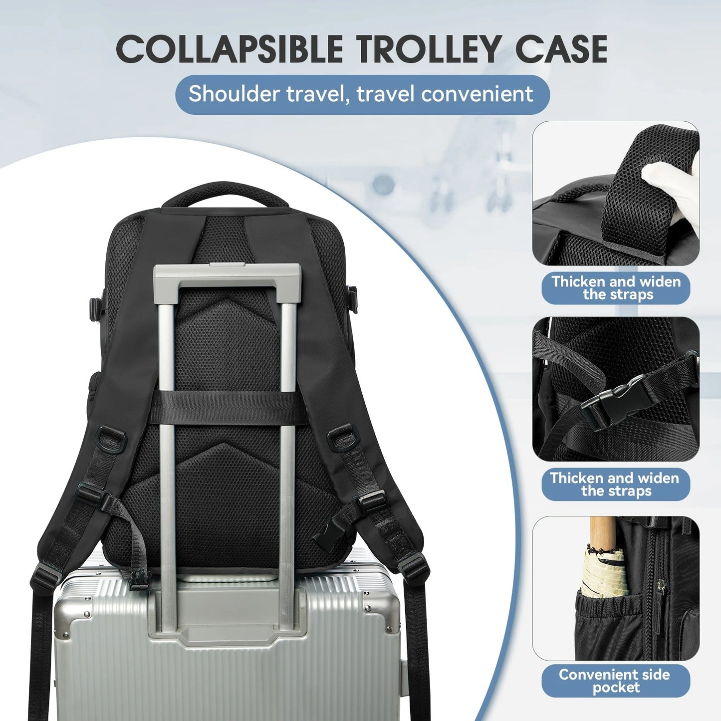 Travel backpack